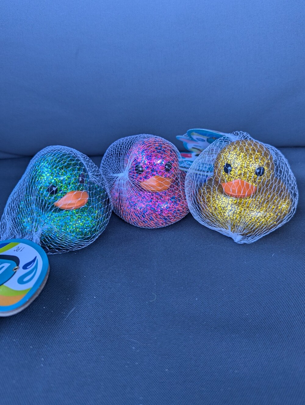 Dazzle Duckie Small Glitter Ducks Set Of 3
